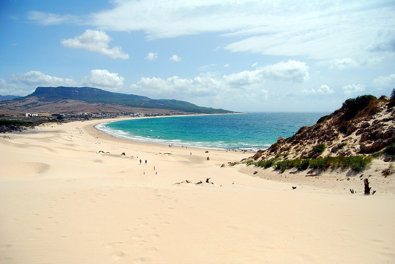 The bay and great dune of Bolonia beach, Tarifa